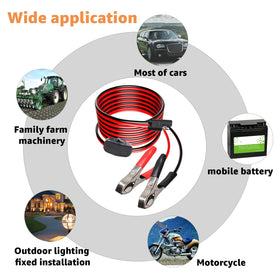 Hodeoo lifestyle image powering an ATV sprayer showing field-ready use