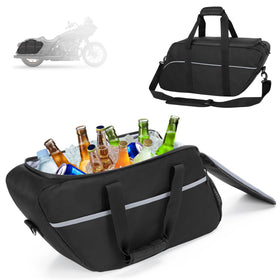 HODRANT front view showing liner shape and external pockets for easy packing