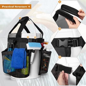HODRANT internal net bag and elastic pocket displaying wet/dry separation benefits