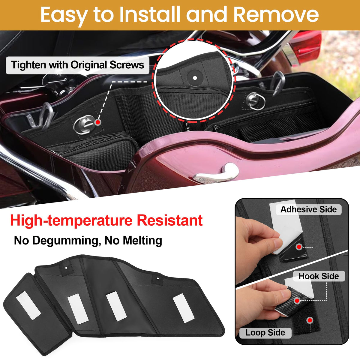 HODRANT key hook and zipper pocket keeping valuables organized and secure