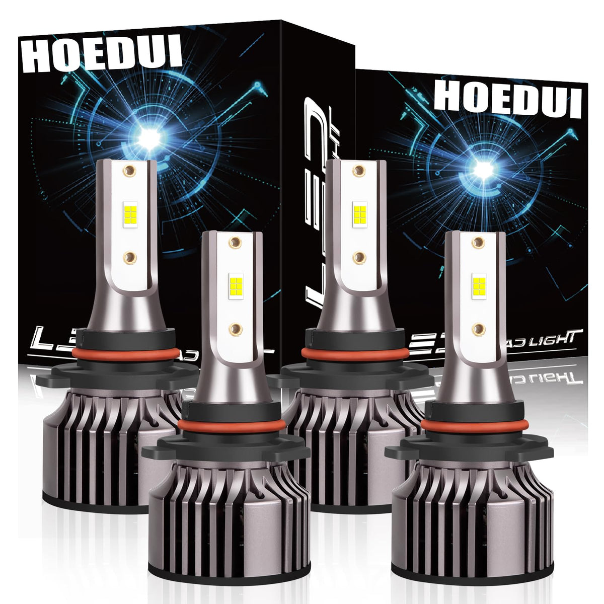 HOEDUI front packaging showing Accord-compatible LED kit and easy fit benefit
