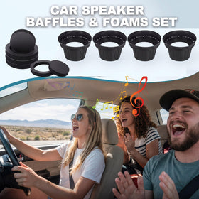 Hohean lifestyle car interior demonstrating clearer audio and protected speakers
