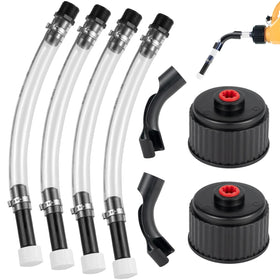 HOHNNYREET front packaging showing four hoses and accessories for easy identification