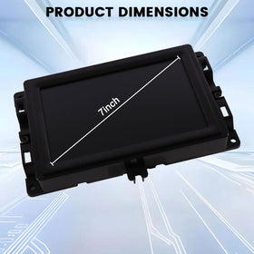 Hoiedt installed in Jeep Compass dashboard demonstrating seamless factory-style integration