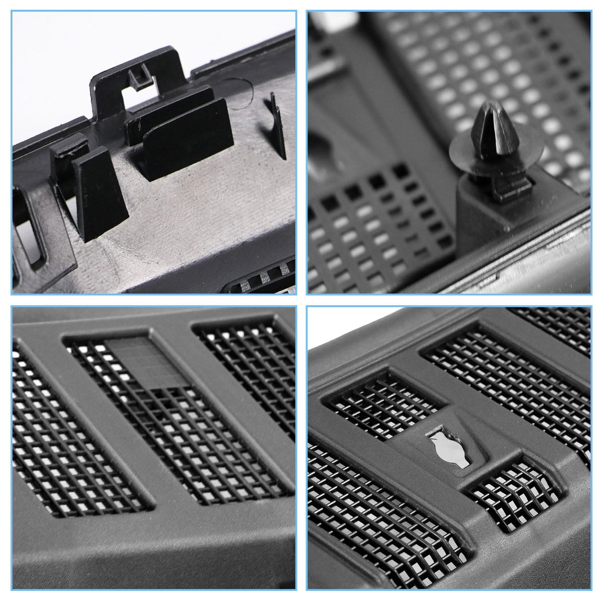 Hoiedt panels installed on Ford F150 front showing restored appearance and protection