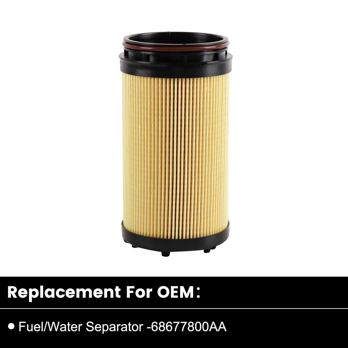 Hoiedt close-up of oil filter texture and sealing surface for reliable fit