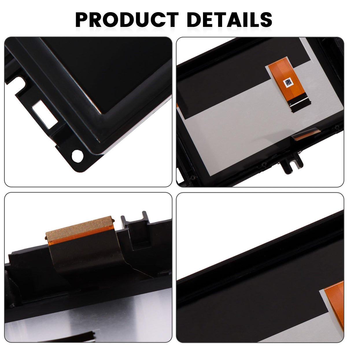 Hoiedt packaged replacement screen with accessories ensuring safe delivery and ready installation