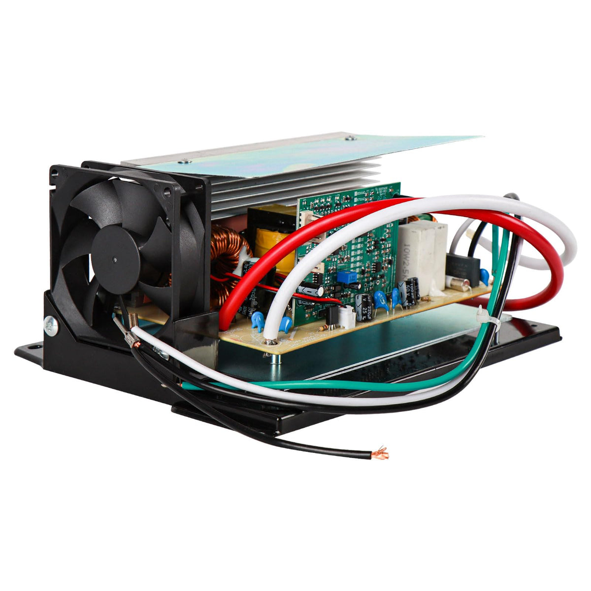 Hoiedt WF-8955 front panel showing connectors and labels for easy replacement