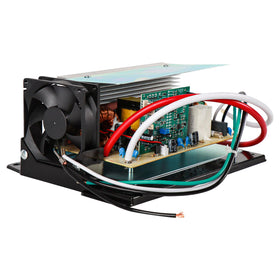 Hoiedt WF-8955 front panel showing connectors and labels for easy replacement