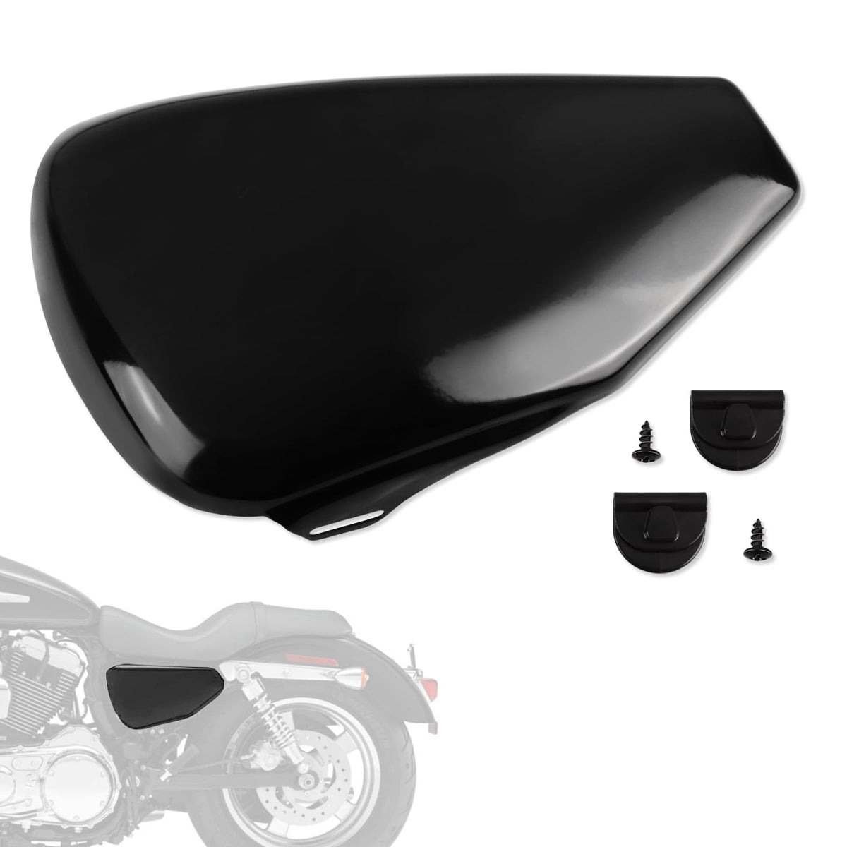 Hokuotolite left battery cover side profile matching frame contour