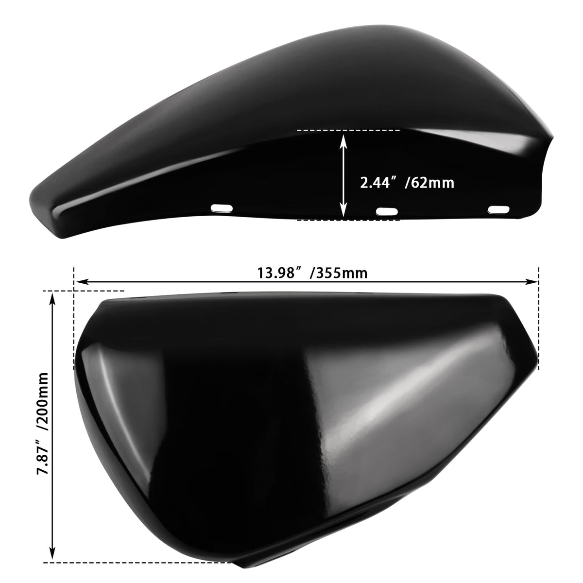 Hokuotolite top edge showing clip alignment for quick installation