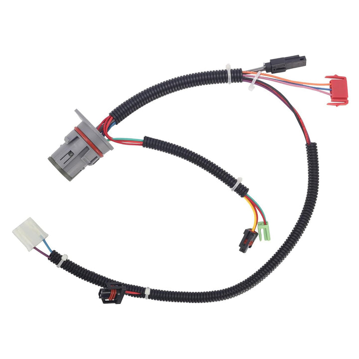 HOKZVIATMOTOELECS front harness assembly showing connectors and improved fit
