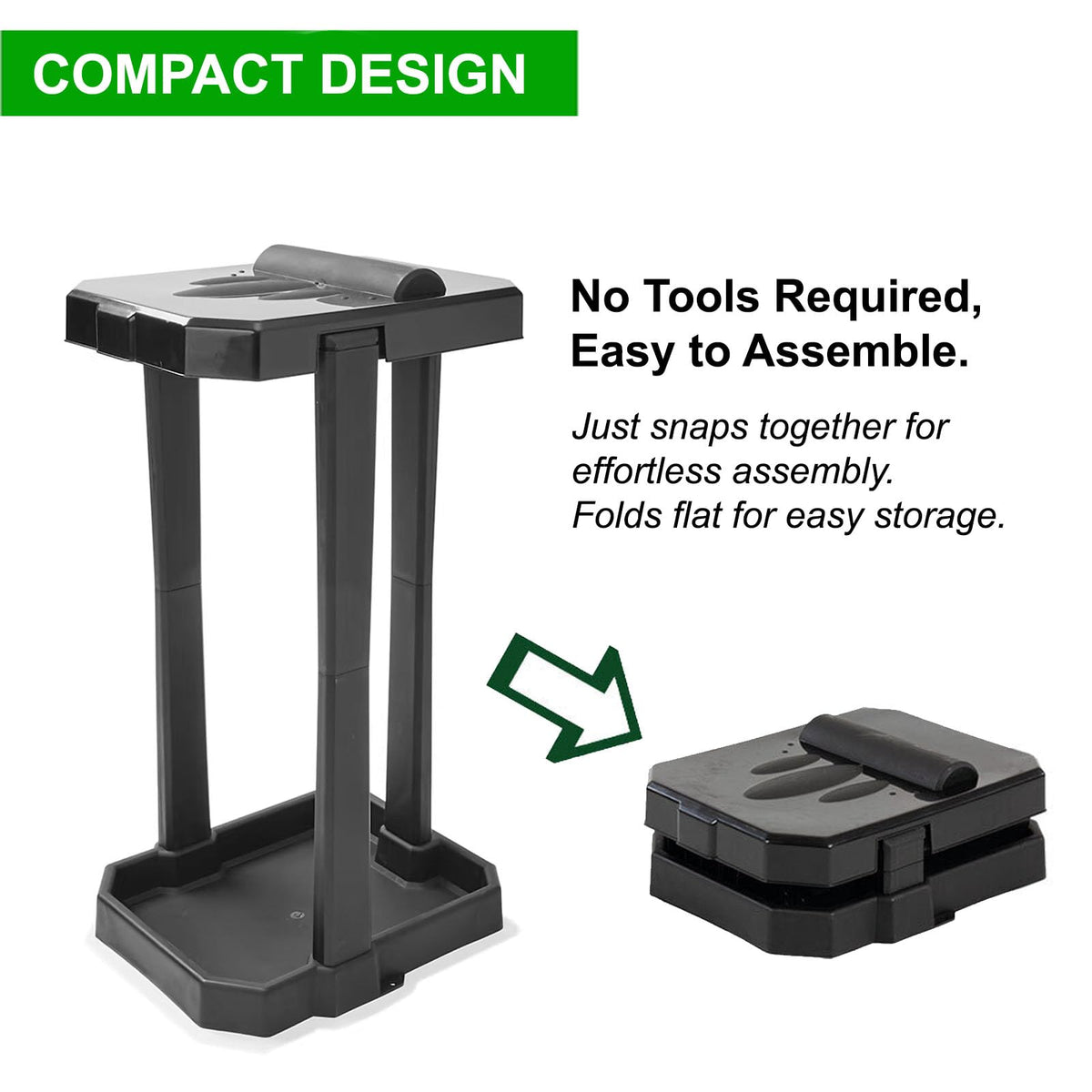 HolaKit reinforced legs close-up highlighting stable support on uneven ground