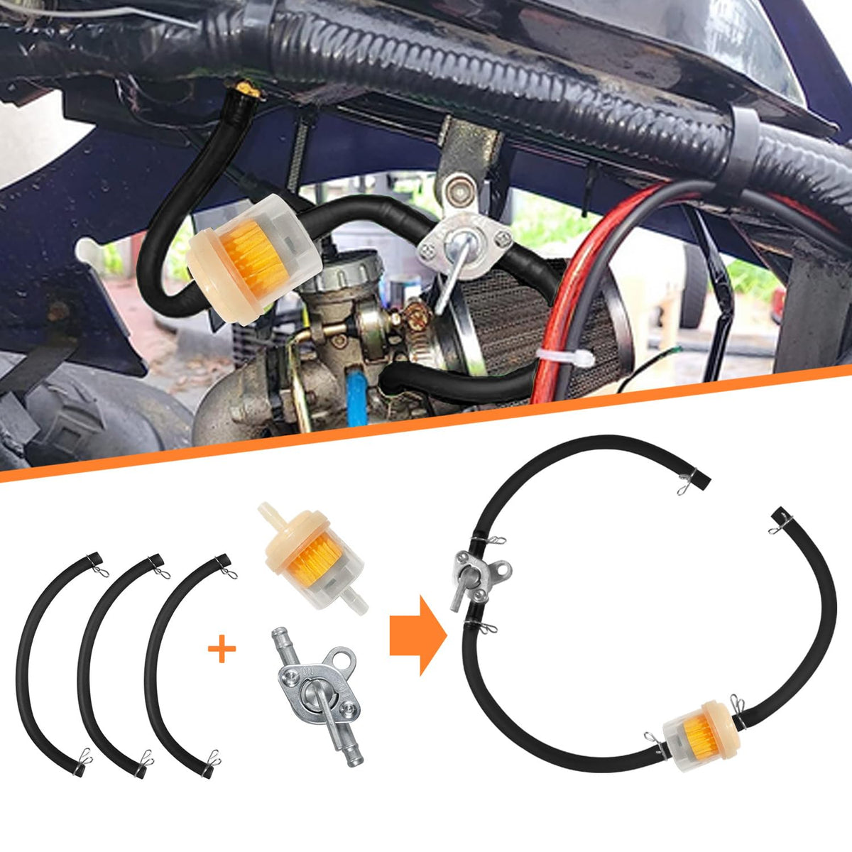 HOLATO gaskets and O-rings laid out for leak-free seal replacement