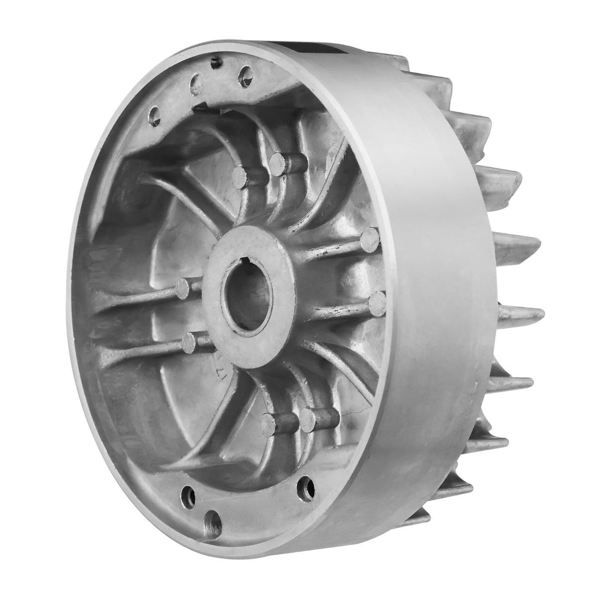 HOLATO flywheel on a workbench with tools highlighting easy home-installation and maintenance