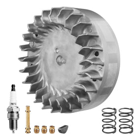 HOLATO flywheel next to ruler showing scale and dimensions for compatibility checking