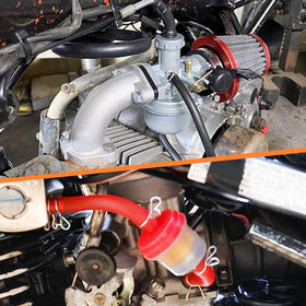 HOLATO fuel line and inline filters laid out to prevent clogs and leaks