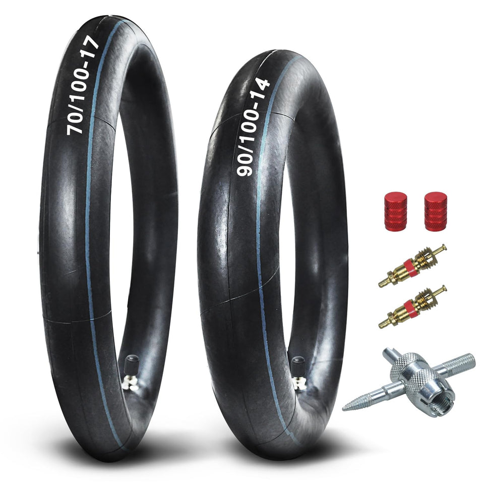 HOLATO packaging showing two inner tubes and accessories for quick replacement