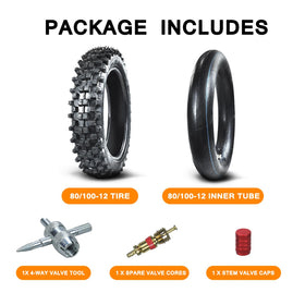 HOLATO kit contents with valve caps cores and 4-way valve tool for convenience