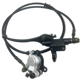 HOLATO kit contents with brake pads and cable ties showing everything included for installation
