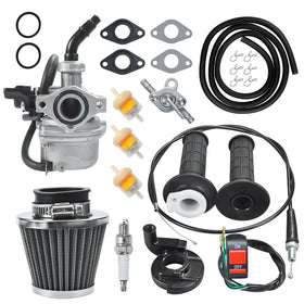 HOLATO PZ19 carburetor front view showing durable construction and precise fit