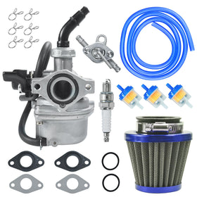 HOLATO front view of PZ19 carburetor showing clean machining and fitment benefits