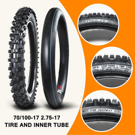 HOLATO rear tire tread detail demonstrating durable off-road traction