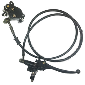 HOLATO brake hose and components beside ruler showing accurate measurements for fitment