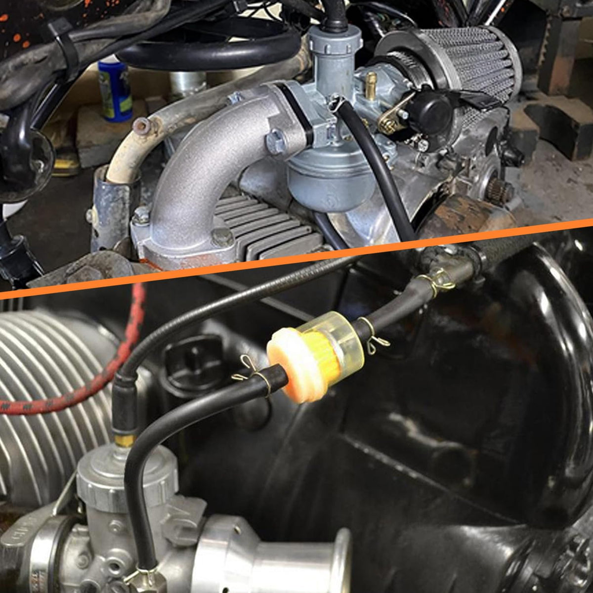 HOLATO throttle grips and aluminum clamp detail for precise rider control
