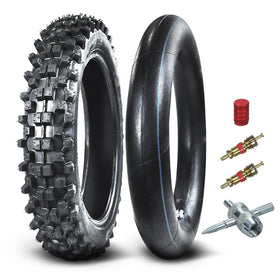 HOLATO front view of tire and tube kit showing full package and ready-to-install benefit