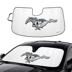 Holda sunshade front packaged showing ready-to-install and brand benefit cooling