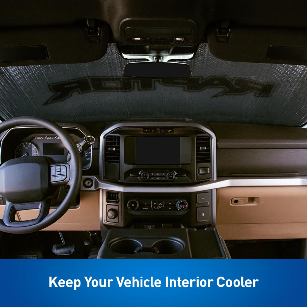 Holda lifestyle shot in parking lot showcasing cooling and protection benefit