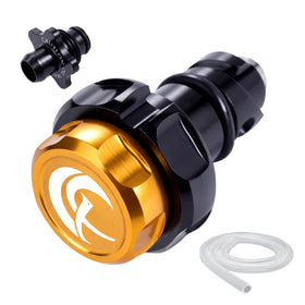 HOLDLY front view installed in oil pan showing secure fit and leak prevention