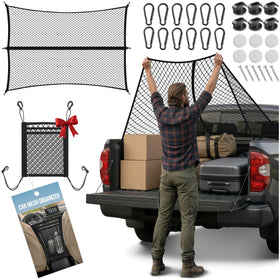 HOLDYNX front packaging showing net and included accessories for quick setup