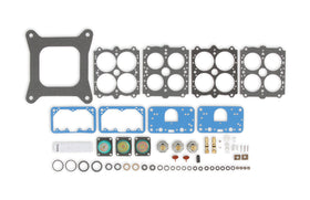 Holley 37-485 front packaging showing kit contents and brand reliability