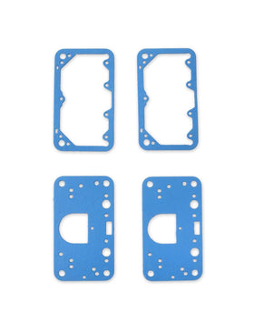 Holley close-up of blue non-stick gasket texture highlighting durability