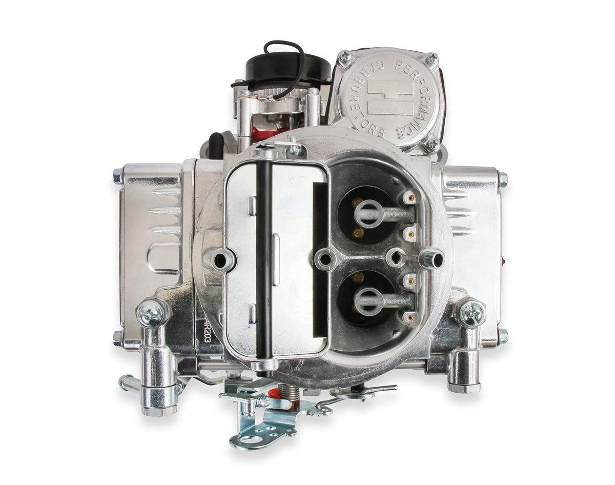 Holley Street Warrior top fuel inlet detail highlighting single-feed inlet for simple hookup