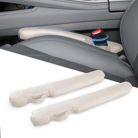 Homaupt front view of beige gap filler pack showing neat interior benefit