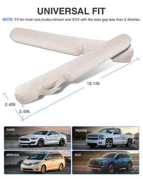 Homaupt installed on passenger side blocking gap and preventing dropped items