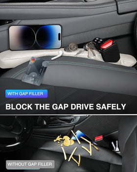 Homaupt in car interior lifestyle shot reducing distractions and clutter