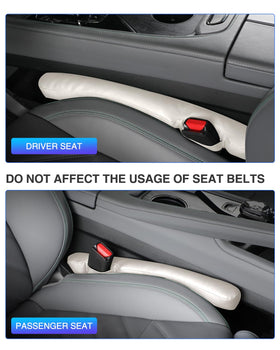 Homaupt two-pack laid on seat showing included pieces for both sides