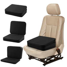 HOMBYS booster front view showing compact lift and clear visibility benefit