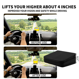 HOMBYS booster zippered cover detail enabling easy removal and machine wash