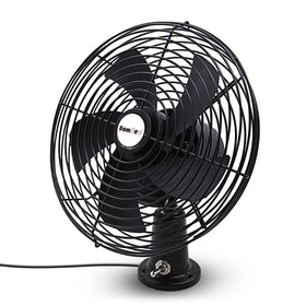 Homdec fan next to ruler showing exact size for correct fit and planning