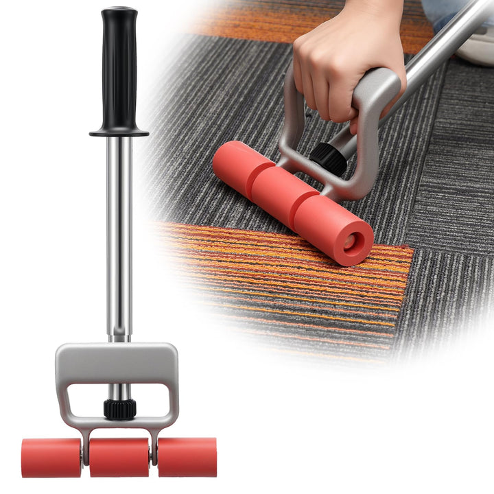 HOME RIGHT front view of adjustable roller showing ready-to-use benefit