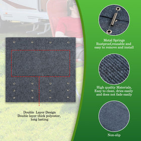 HOMEE mounted cover on metal RV step improving traction and safety