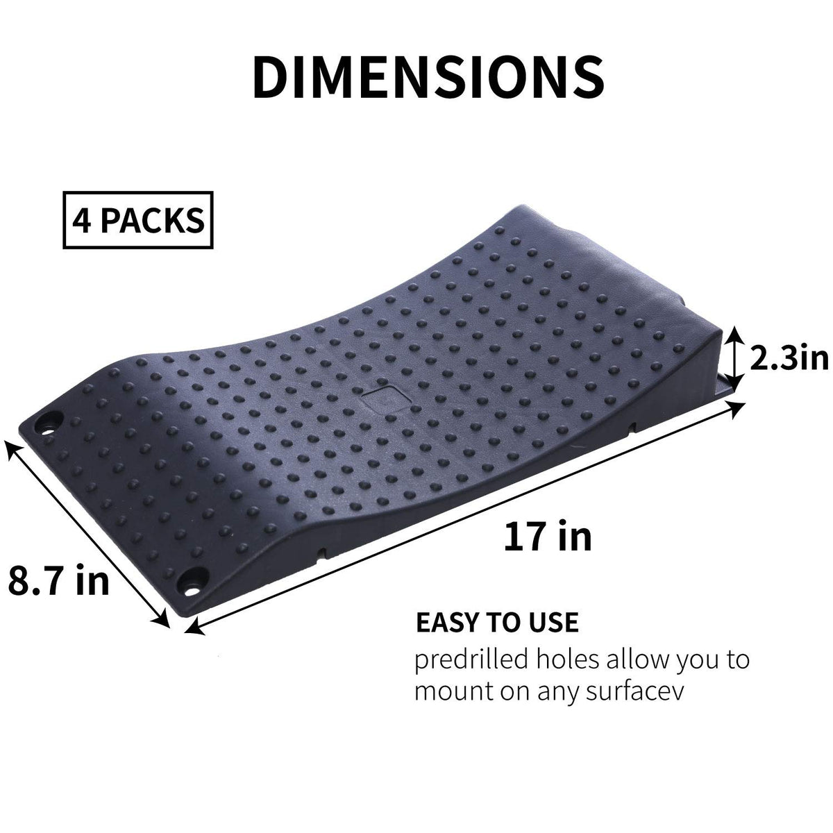 Homeon Wheels curved cradle detail dispersing tire pressure evenly