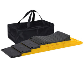 Homeon Wheels front pack showing kit contents and easy transport benefit