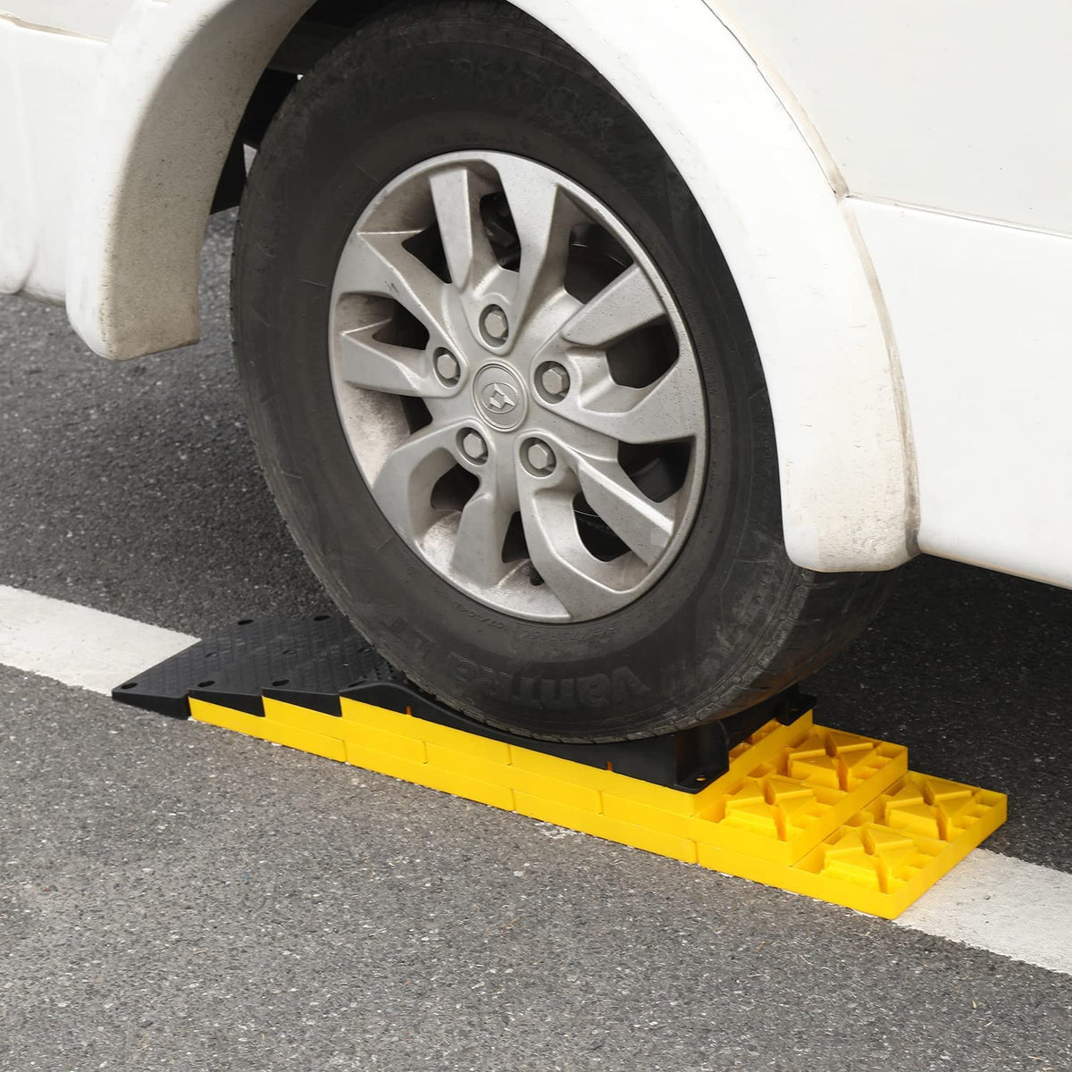 Homeon Wheels stacked blocks beside ruler showing height options benefit