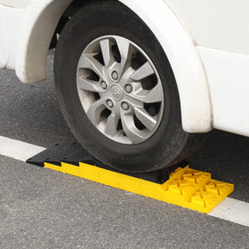 Homeon Wheels stacked blocks beside ruler showing height options benefit